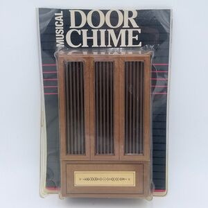 NOB Trine Musical Door Chime 75-2 Select From 4 Modes - 32 Tunes! - Vintage 1987